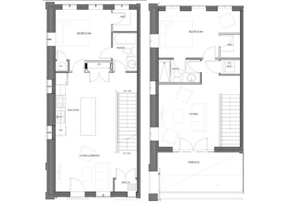 Upper Level Floor Plan